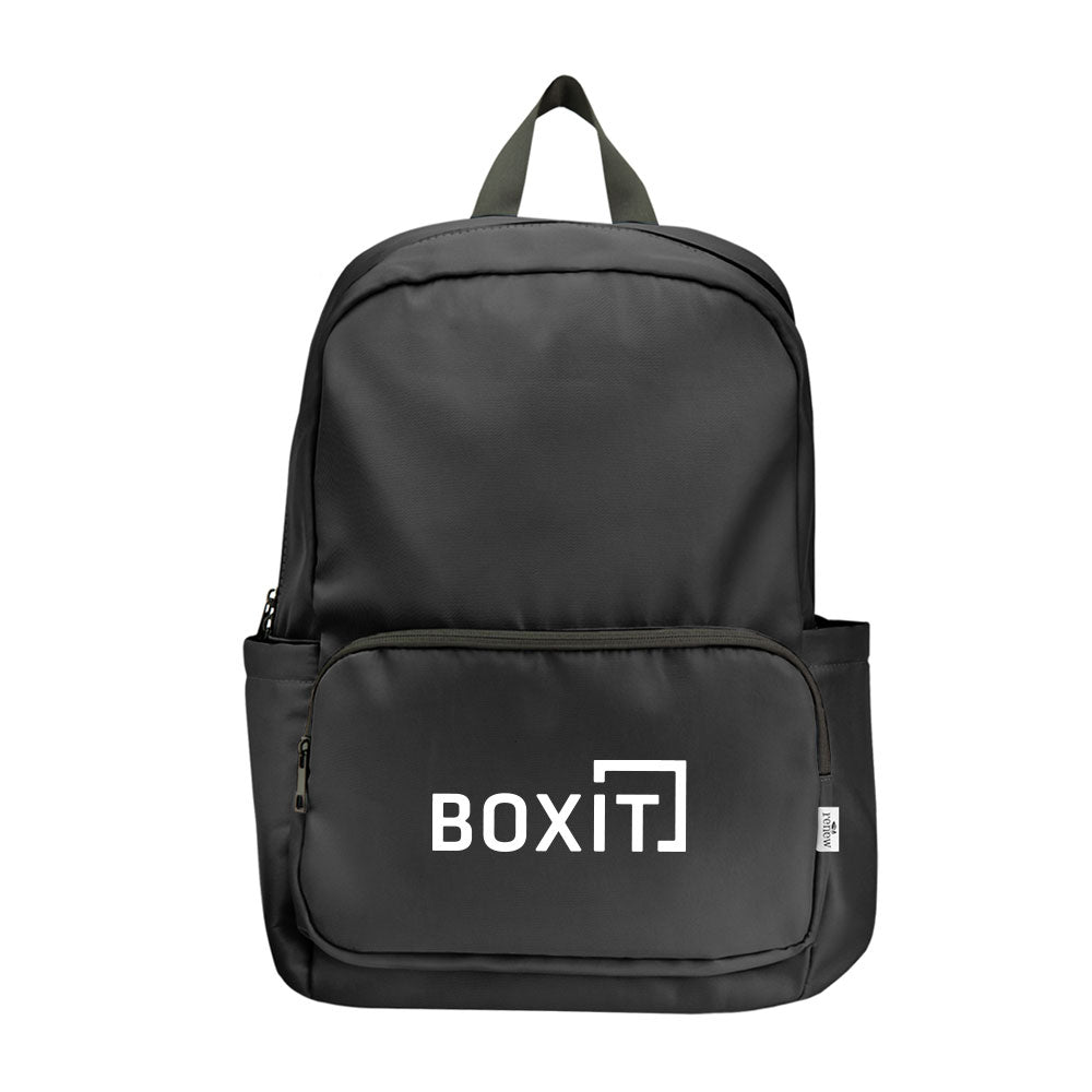 Eco Laptop Backpack - Black