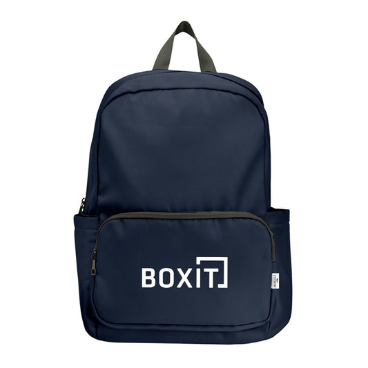 Eco Laptop Backpack - Navy