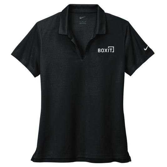 나이키 여성용 마이크로 피케 2.0 폴로 - 블랙